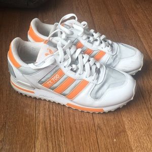 Orange Adidas Shoes